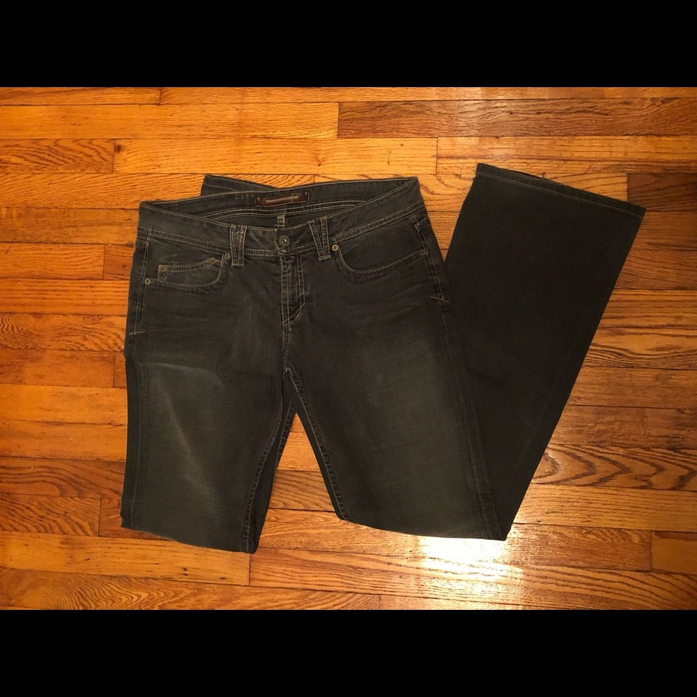 Yanuk jeans 31 L large long boot cut flared (sz 12/14)
